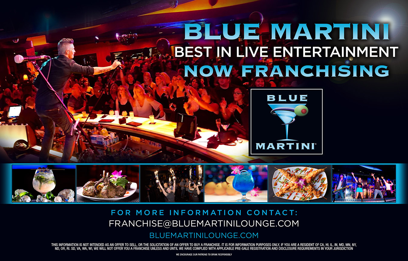 Blue Martini – Now Franchising